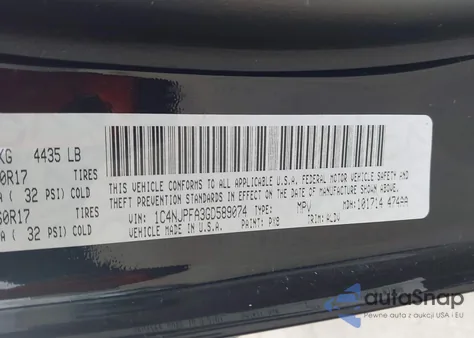 2016 Jeep Patriot High Altitude Edition из США, поврежденный, VIN 1C4NJPFA3GD589074